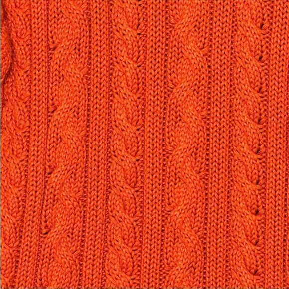 Vintage Ralph Lauren Country Mock Neck Cable Knit Sweater | Size L - Picture 6 of 7